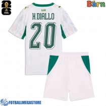 Fotballdrakt Barn Senegal Habib Diallo #20 Hjemmedraktsett VM 2026 Kortermet (+ Korte bukser)